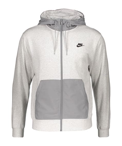 Weiße Nike Kapuzenjacken 